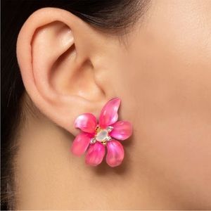 Beautiful Flower earrings. Never worn.